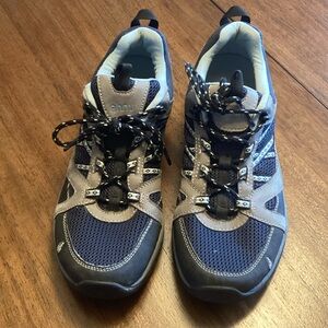 Ahnu Navy and Gray Athletic Shoes